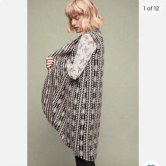 Anthropologie Moth Vest - Picture 2 of 7